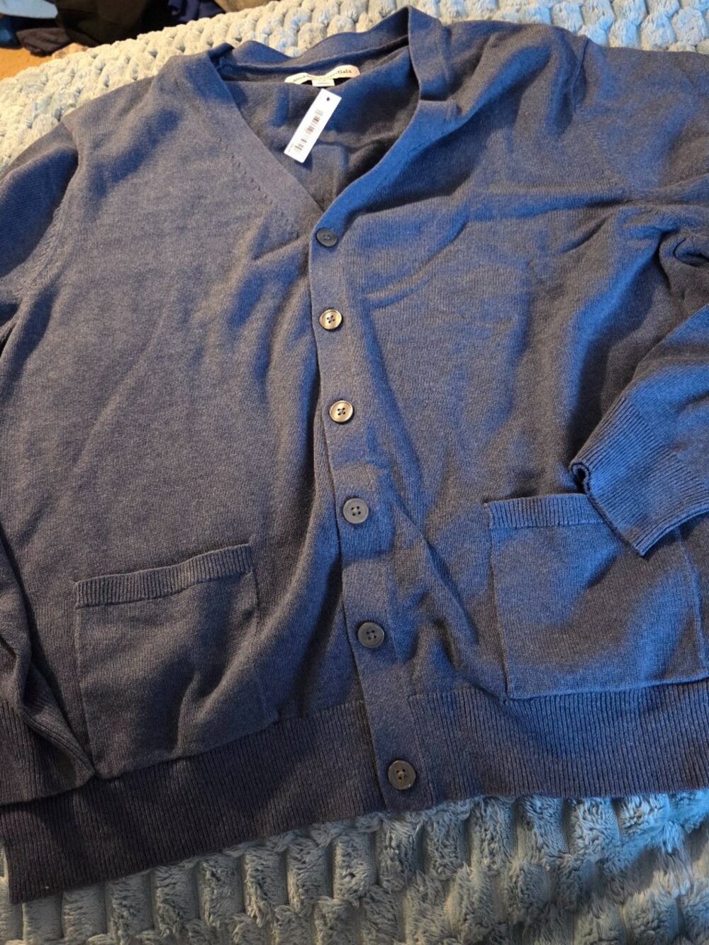 Mens cardigan sweater size 2X